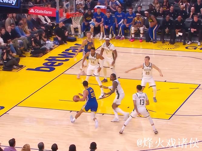 库里31+7+7力压字母哥34+10+5 勇士险胜雄鹿